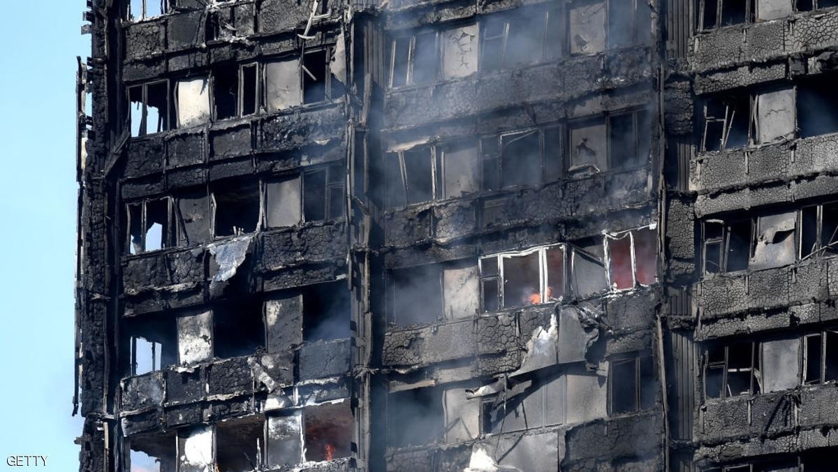 ارتفاع كبير في عدد ضحايا كارثة لندن 