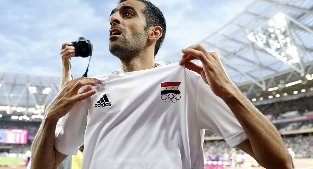 رياضي سوري يحلق عالياً ويفوز ببرونزية بطولة لندن لألعاب القوى 