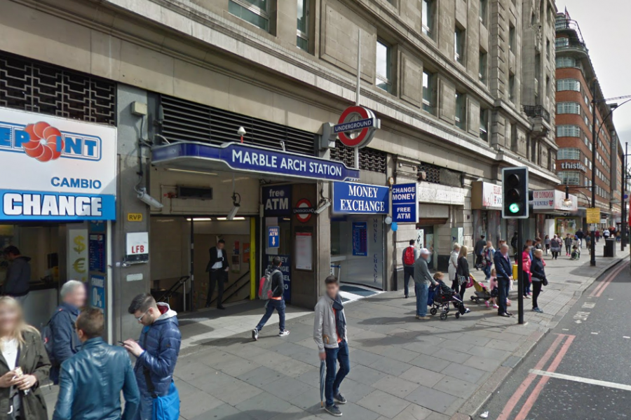 وفاة شخص بعد دهسه بقطار في محطة ماربل آرتش وسط لندن 