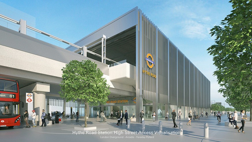 خطط لبناء محطتي قطار أوفرغراوند Overground  جديدتين في لندن 