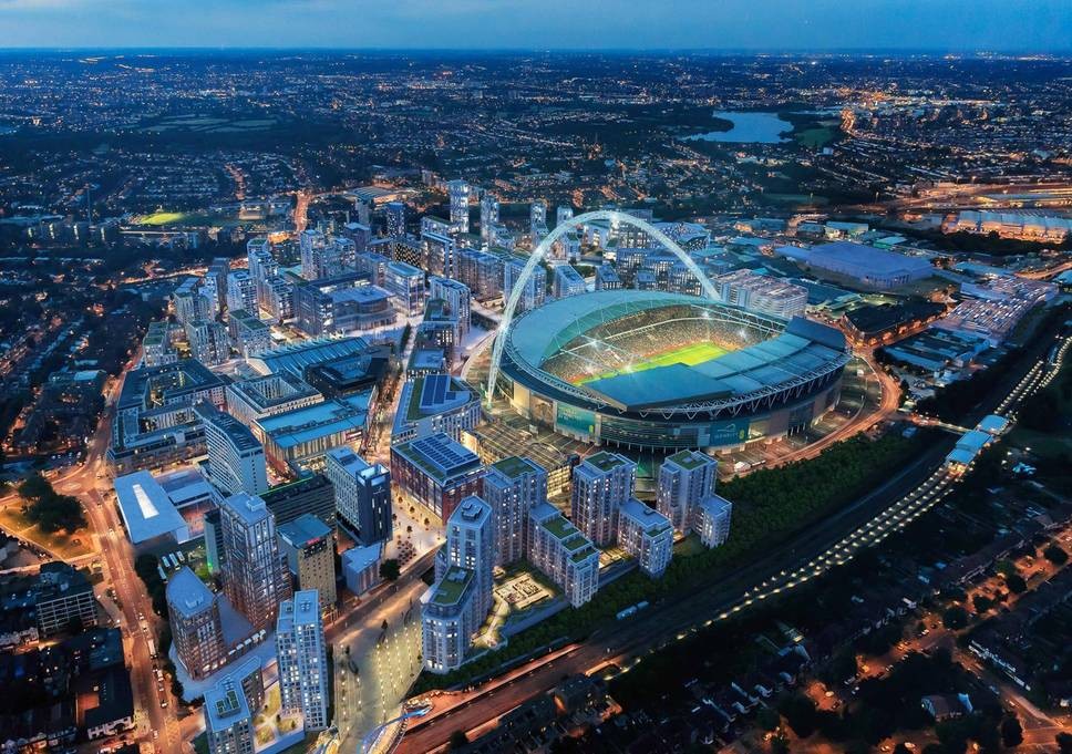 الكشف عن مرحلة جديدة في خطة تجديد ويمبلي بارك Wembley Park في لندن 