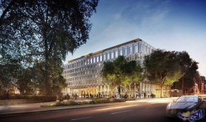 مشروع لتحويل مبنى السفارة الأميركية السابقة في لندن إلى فندق 