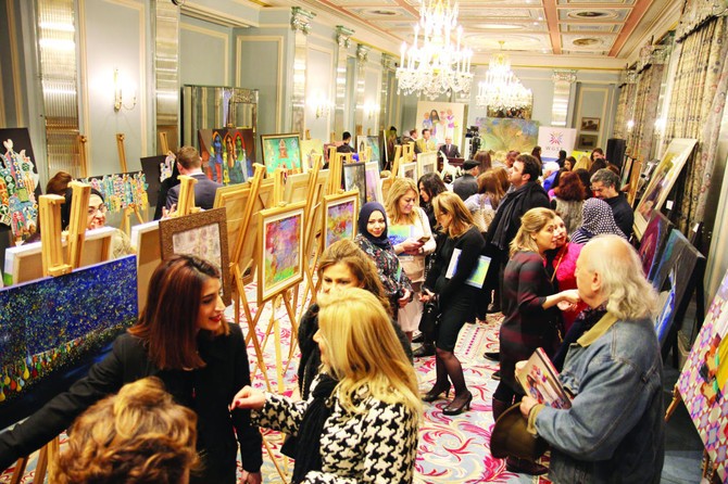 منتدى المرأة بلندن ينظم معرض "كنوز" للفنون الجميلة لدعم النساء في الشرق الأوسط 