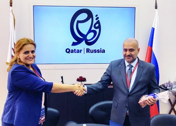 قطر وروسيا تبحثان فرص شراكات الأعمال في موسكو 