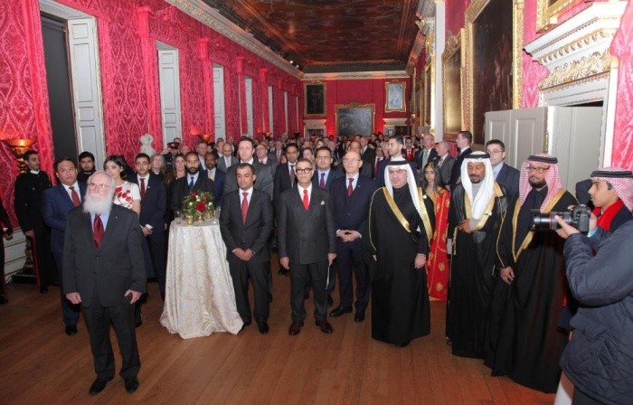 سفارة البحرين في لندن تحتفل بأعيادها الوطنية في قصر كينسنغتون العريق 