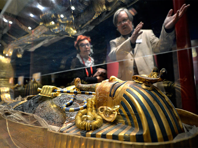 متاحف الغردقة وشرم الشيخ في مصر تعرض آثار ومقتنيات الفرعون الذهبي القادمة من لندن 