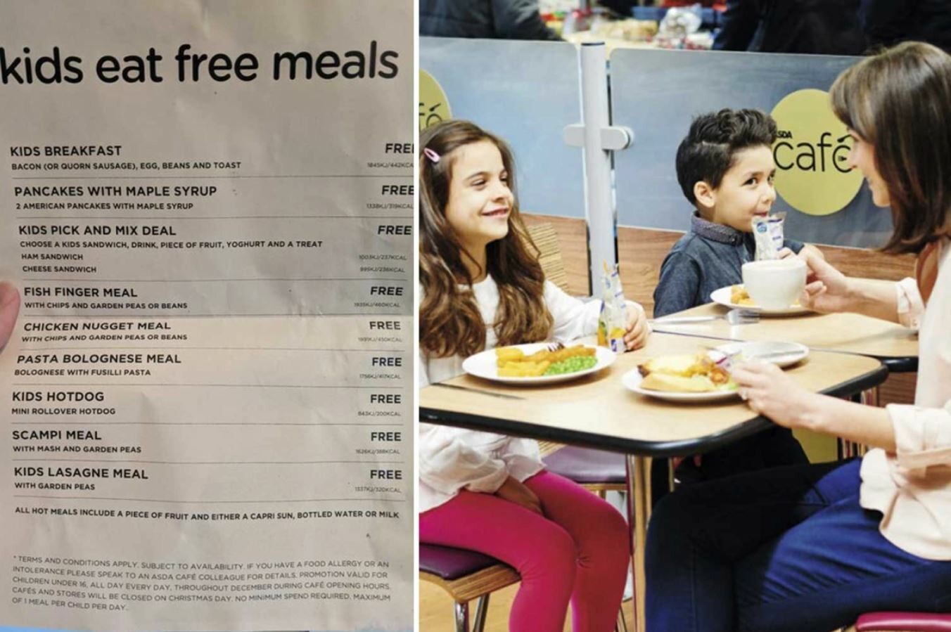 سلسلة متاجر بريطانية شهيرة تقدم طعاماً مجانياً للأطفال في شهر الأعياد 