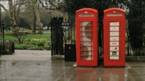 تيراميسو الإيطالية داخل كابينات الهاتف الأحمر في لندن 