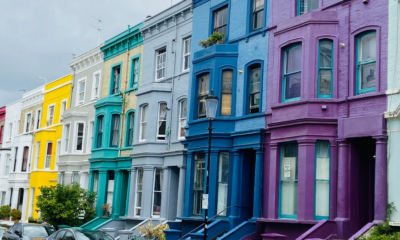 شوارع قوس قزح في لندن..مزيج رائع كألوان الحلويات! 