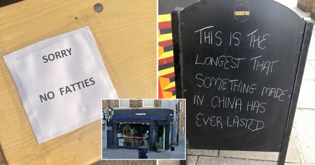 مقهى بريطاني يمنع دخول البدناء ويؤكد: "لسنا عنصريين"! 