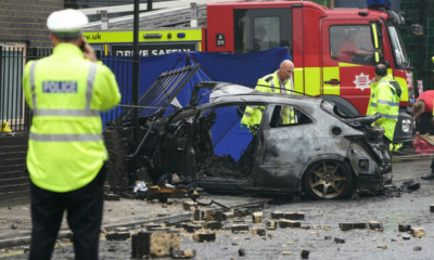 حادث مروع في لندن.. سيارة تصطدم بمنزل وتقتل 3 أشخاص 