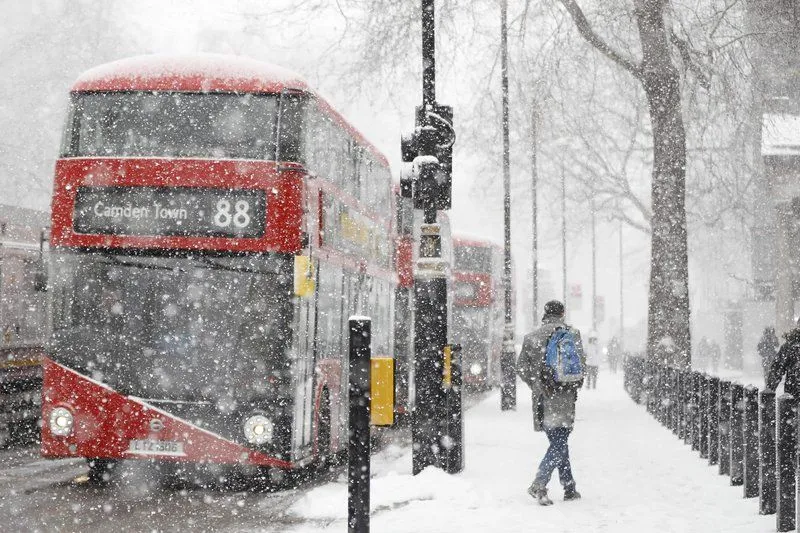 درجات حرارة ما دون الصفر وتساقط للثلوج بداية الشهر القادم في المملكة المتحدة 