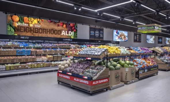 سلسة متاجر "Aldi" تفتح أول فرع لها بدون دفع فوري للنقود 