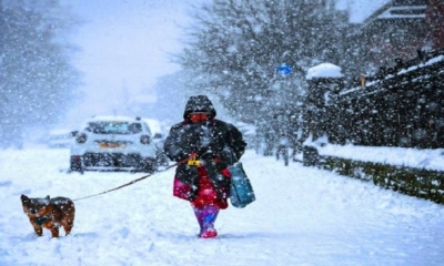 بريطانيا على موعد مع منخفض جوي محمل بالثلوج اعتباراً من يوم غد 