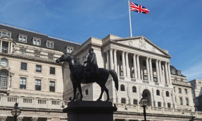 بنك إنكلترا يرفع أسعار الفائدة للمرة الثانية في شهرين 