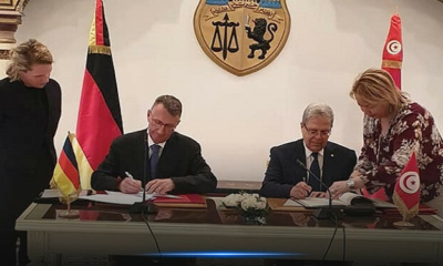 وزارة الخارجية التونسية: التوقيع على اتفاقيتي تعاون مالي بين تونس وألمانيا 