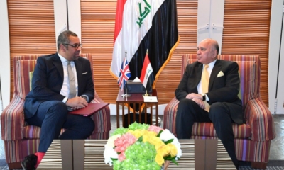 وزير الخارجية العراقي يدعو بريطانيا للاستثمار في بلاده 
