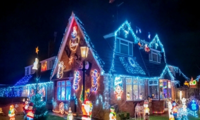 زخارف مُبهرة لتزيين منزلك خلال ليلة الكريسماس في بريطانيا 