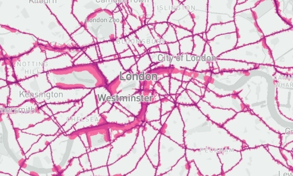 خارطة جديدة توضح الأماكن الأكثر ضجيجاً وهدوءاً في لندن.. تعرف عليها 