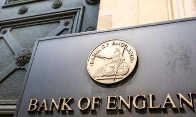 بنك إنجلترا يرفع أسعار الفائدة إلى أعلى مستوى لها منذ 33 عاماً 