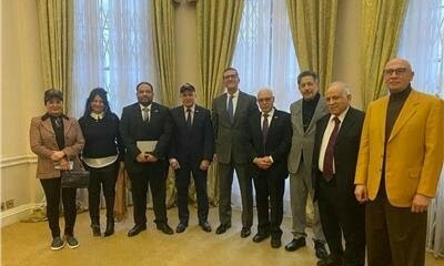 السفير المصري في لندن يستضيف بيت العائلية المصرية 