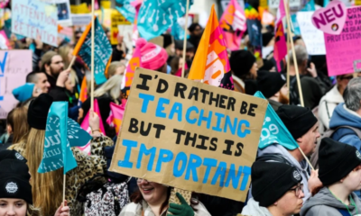 قلق من إغلاق المدارس في بريطانيا بسبب إضرابات العمل 
