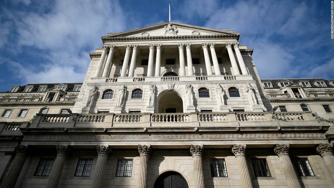 بنك إنكلترا يرفع أسعار الفائدة لأعلى مستوى منذ عام 2008 