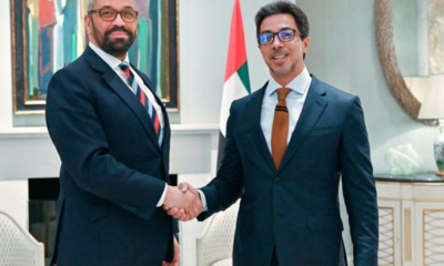 الإمارات وبريطانيا تبحثان سبل تطوير العلاقات الثنائية في عدة مجالات 