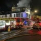 حريق يدمر مطعماً وبناية سكنية في جنوب غرب لندن 