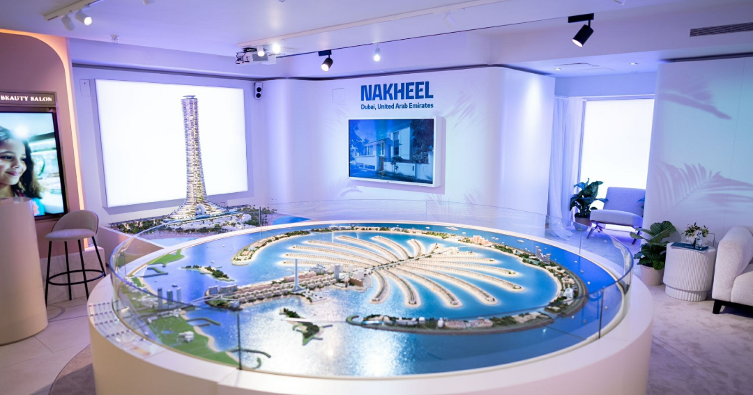 شركة "نخيل" الإماراتية تستعرض مشاريعها العقارية بمتجر "هارودز" في لندن 