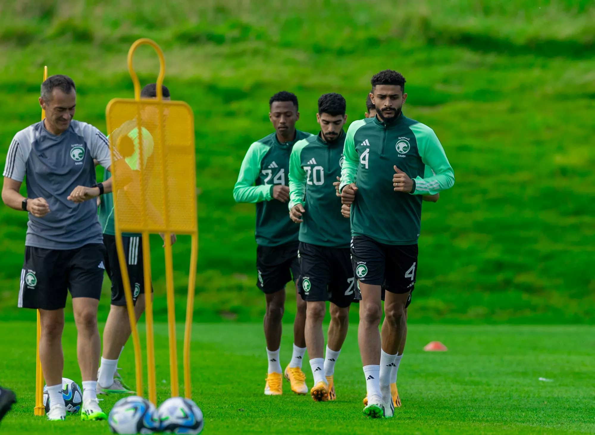 منتخب السعودية يتدرب في البرتغال استعداداً لكأس آسيا 
