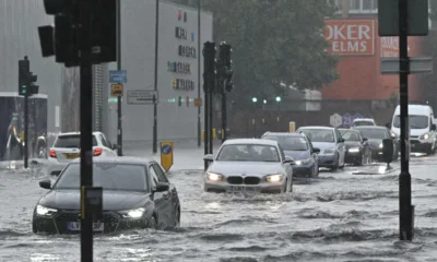 أمطار غزيرة وفيضانات تجتاح المملكة المتحدة  
