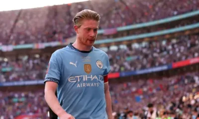 كيفن ديبروين يعطي قراره حول المشاركة بكأس العالم للأندية مع المان سيتي!  