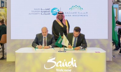 The Saudi Tourism Authority and Taiba Investments, the leader in hospitality and real estate development, ink a cooperation's memorandum.