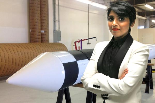 Mishaal Ashemimry, in Saudi Arabia, never imagined she would one day be near distant stars, expressing the nation's desire to explore space.