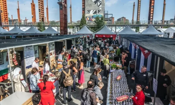 Saudi Culinary Arts: Saudi Arabia is taking part in a culinary festival in Italy, displaying its culinary arts aboard the Taste Ship.