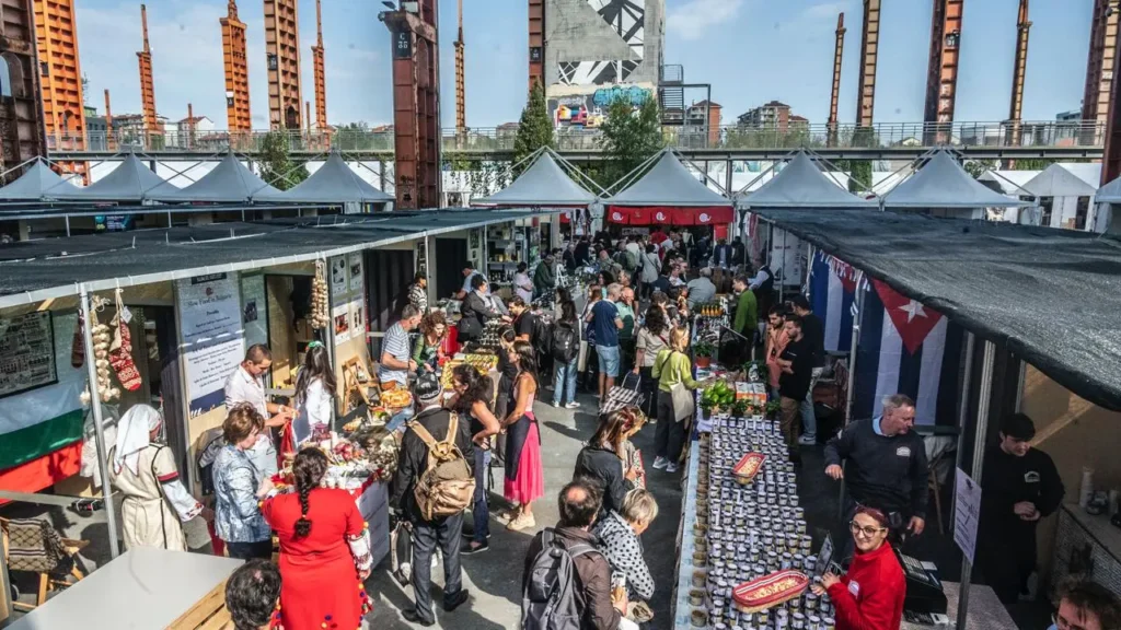 Saudi Culinary Arts: Saudi Arabia is taking part in a culinary festival in Italy, displaying its culinary arts aboard the Taste Ship.