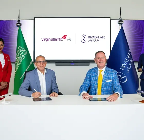 Riyadh Airlines has announced a strategic partnership with British Virgin Atlantic Airlines. It will offer a range of benefits to passengers.