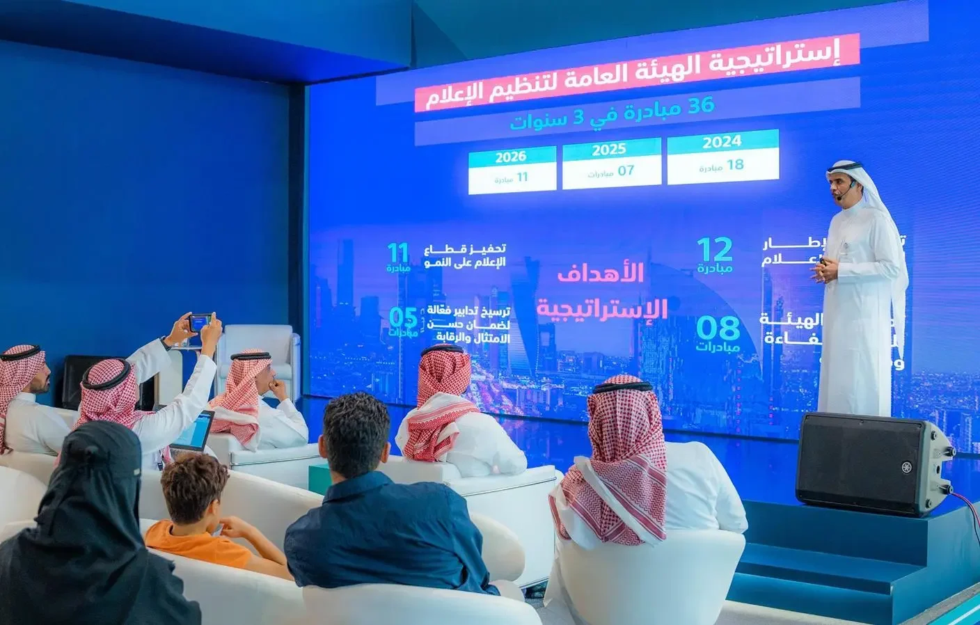 Media Investment: Saudi Arabia seeks to invest in media through its executive arm, the General Authority for Media Regulation.