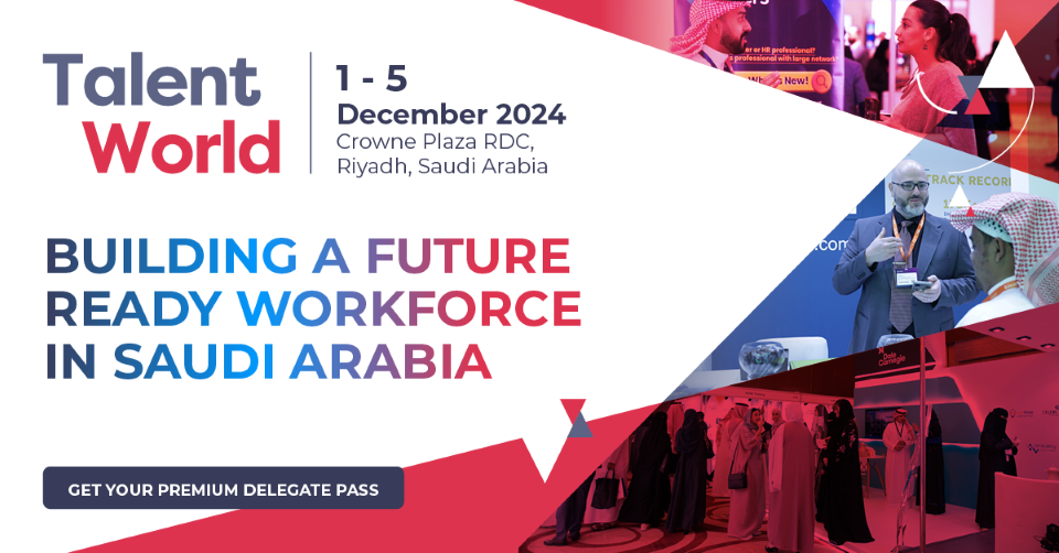 The Talent World Summit 2024 will take place from December 1–5, 2024, at the Crowne Plaza Hotel in Riyadh, Saudi Arabia.