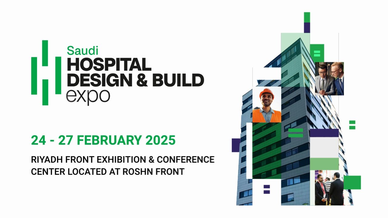 The Saudi Hospital Design and Build Expo, 2025, will take place from February 24 to the 27th at the Riyadh International Convention Centre.