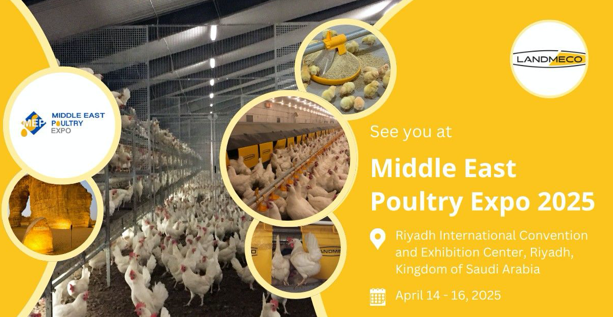 The fourth Middle East Poultry Expo will take place in Riyadh from 14-16 April 2025, on a 15,000-square-metre plot of land at the RICEC.