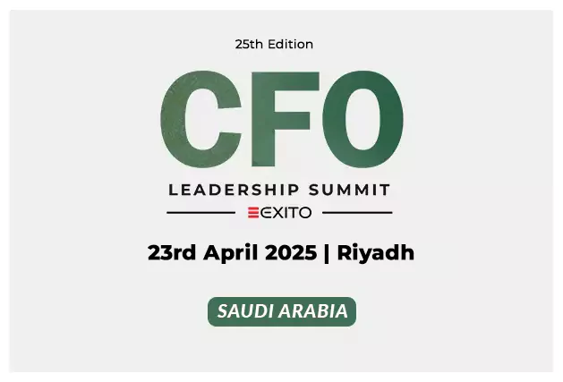 The CFO Leadership Summit will take place on April 23 at the Radisson Blu Hotel & Convention Centre, Riyadh Minhal.