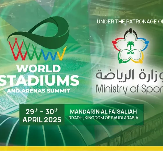 KSA is set to host the World Stadiums and Arenas Summit 2025 in Riyadh, marking its commitment to excellence in sports infrastructure.