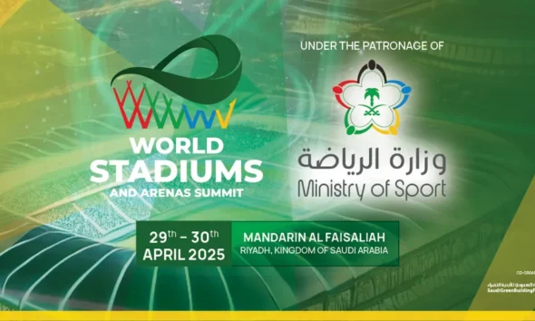 KSA is set to host the World Stadiums and Arenas Summit 2025 in Riyadh, marking its commitment to excellence in sports infrastructure.